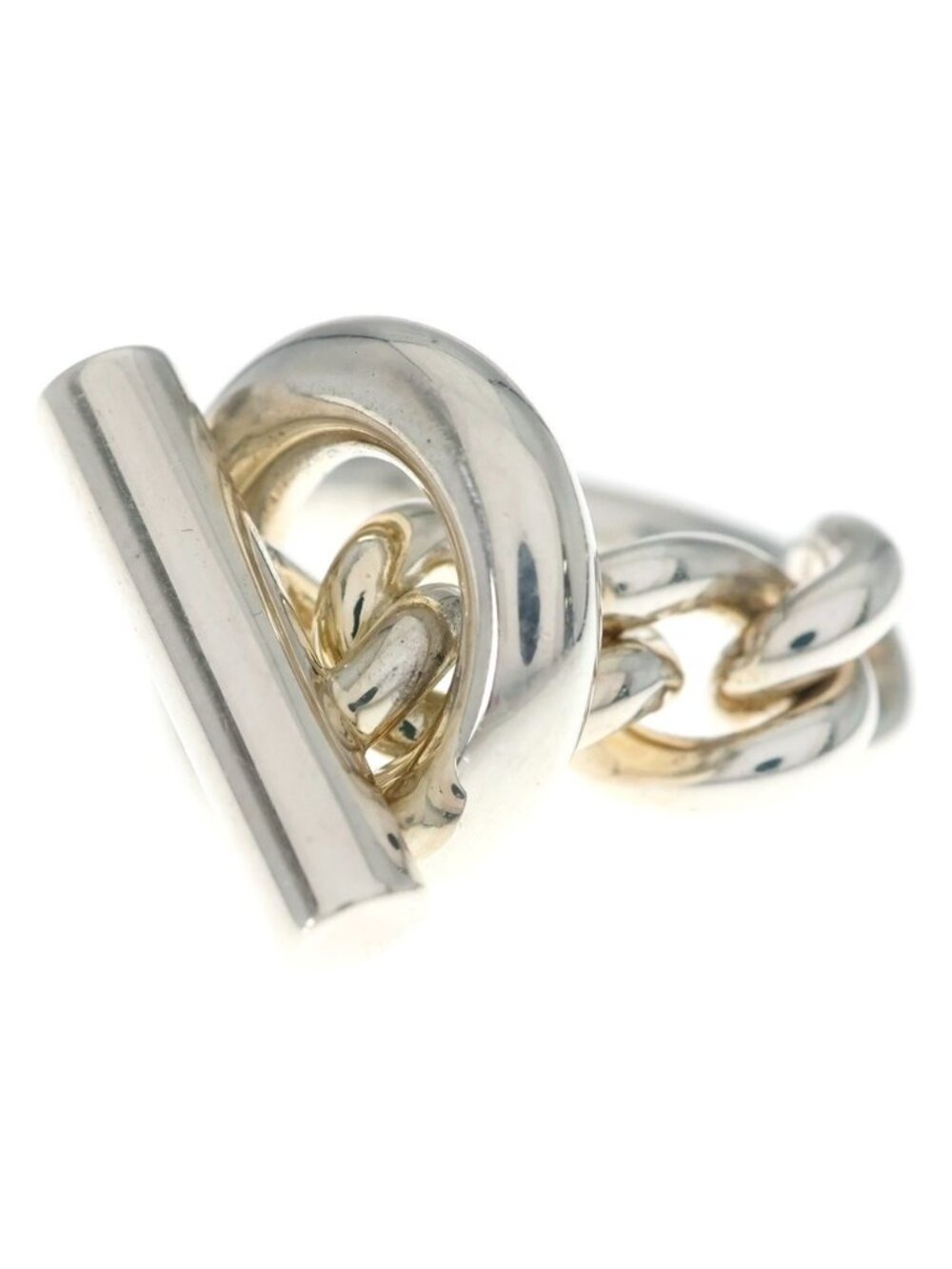 Hermes Croisette GM Ring Silver